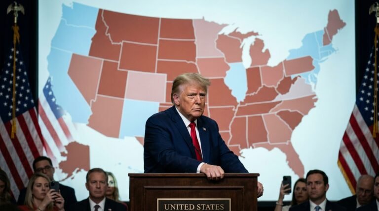 Trump Faces Major Approval Problem as Net Rating Turns Negative in 47 States