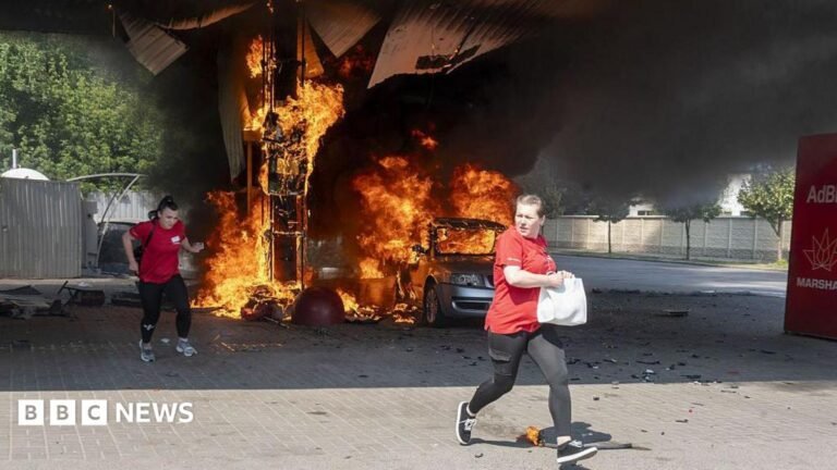 As Ukraine hits Russia’s refineries, Russia targets Ukraine’s petrol pumps