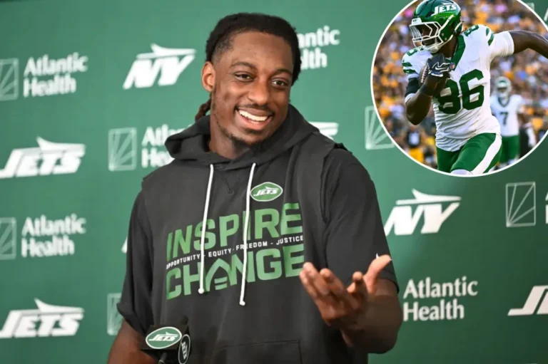 Jelani Woods making case for Jets roster spot after starting camp as longshot
