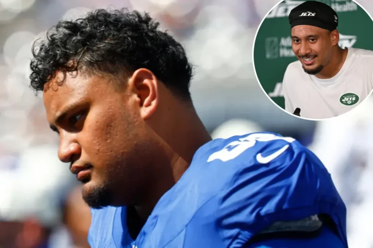 Giants’ Sisi Mauigoa has two-word expectation for rare clash with Jets linebacker brother in preseason