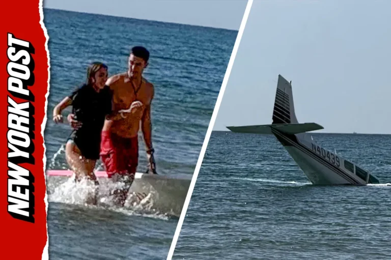 Pilot rescued after small plane crashes into ocean off Boca Raton