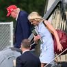 Donald Trump dubbed ‘disgusting’ as he’s ‘caught looking cozy’ with Natalie Harp