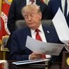 Donald Trump’s face droops as he appears to drift off in the middle of Oval Office briefing