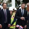 Trump humiliated at White House ribbon-cutting ceremony but refuses to back down